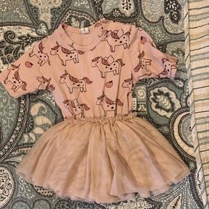 Huxbaby Ballet Onesie 12-18mos
